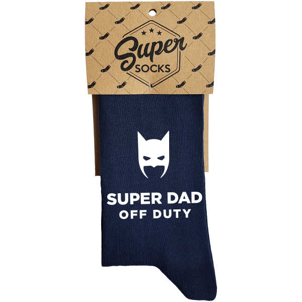 Skarpety „Super dad off duty”