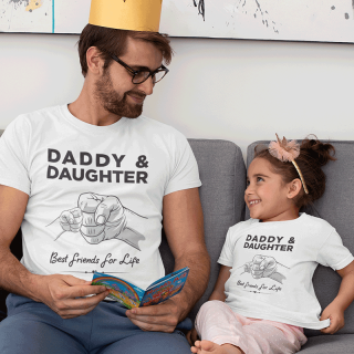 Komplet koszulek "Daddy & Daughter"