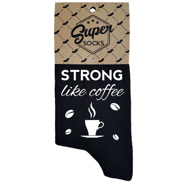 Skarpety damskie „Strong like coffee“ 