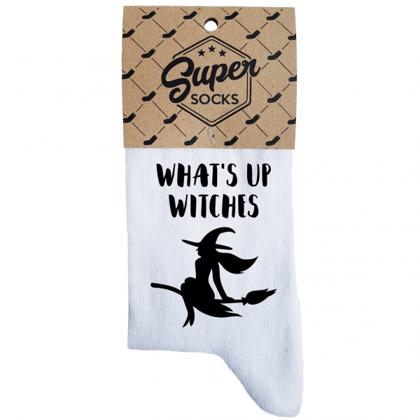 Skarpety damskie „What's up witches“ 