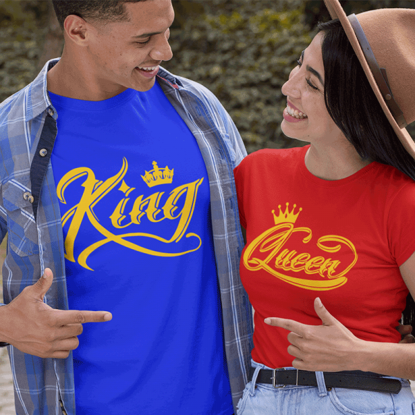 Komplet koszulek "King & Queen"