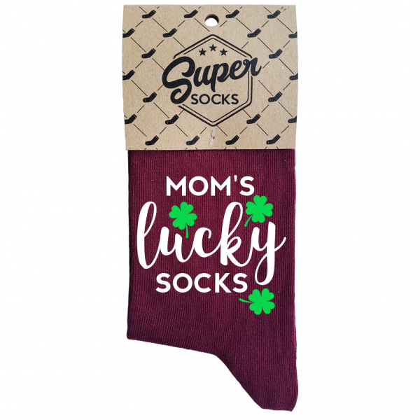 Skarpety damskie „Mom's lucky socks“ 