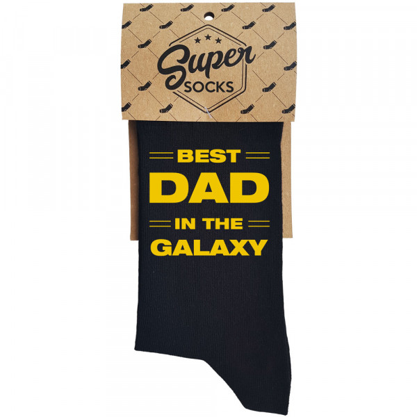 Skarpety "Best dad in the galaxy"