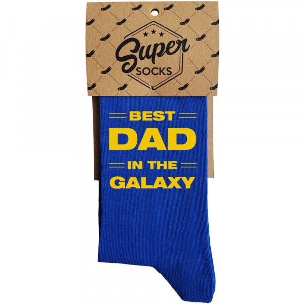 Skarpety "Best dad in the galaxy"
