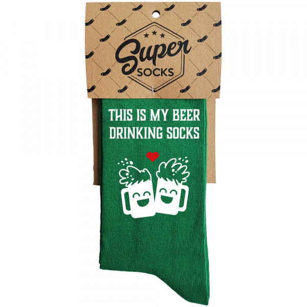 Skarpety „This is my beer drinking socks”