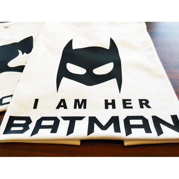 Komplet koszulek "Batman & Catwoman"