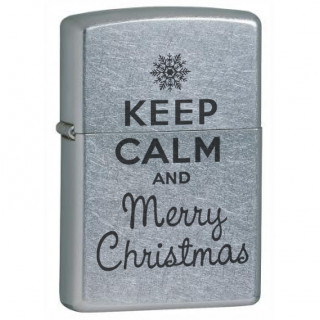 Zapalniczka Zippo "Keep calm and Merry Christmas"