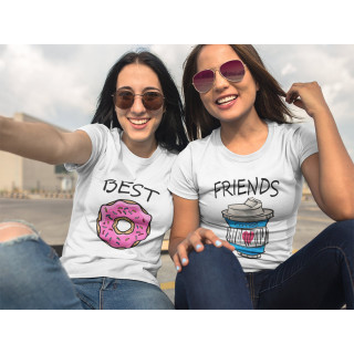 Komplet koszulek damskich "Best friends"