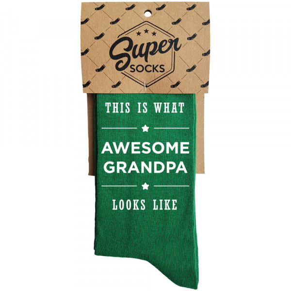 Skarpety "Awesome Grandpa"