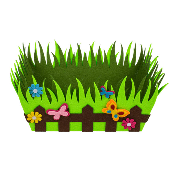 Wielkanocny koszyk z filcu “Spring"