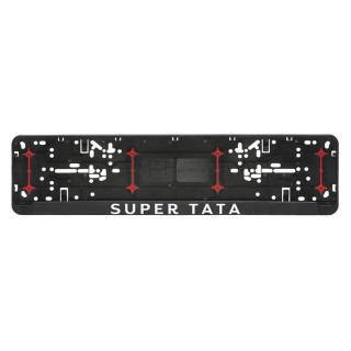 Ramka na tablicę rejestracyjną samochodu "SUPER TATA"