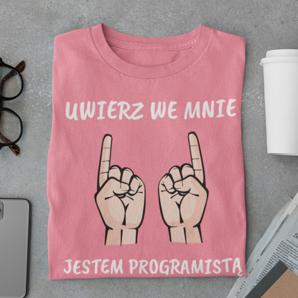 Koszulka "Uwierz w programistę"