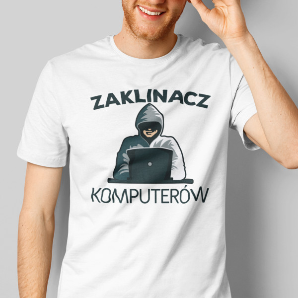 Koszulka "Zaklinacz komputerów"