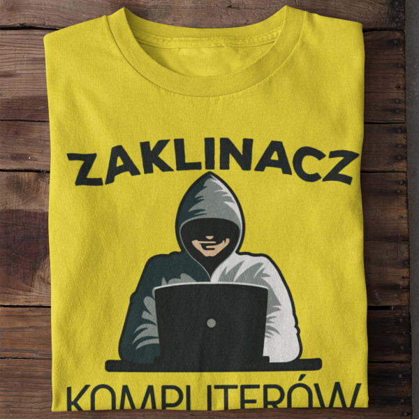 Koszulka "Zaklinacz komputerów"