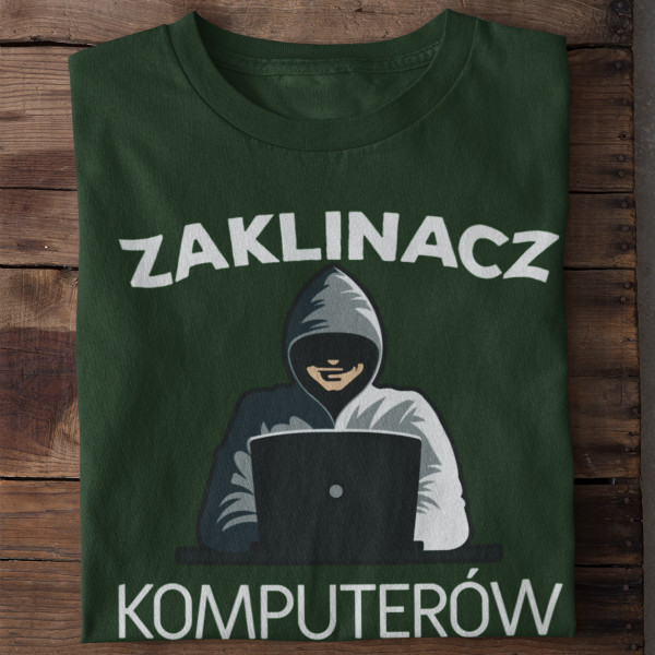 Koszulka "Zaklinacz komputerów"