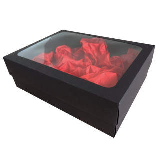 Pudełko prezentowe, czarne 280x210x90mm