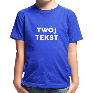 Koszulka dla dzieci z Twoim tekstem