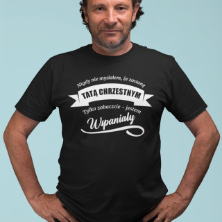 Koszulka "Wspaniały tata chrzestny"