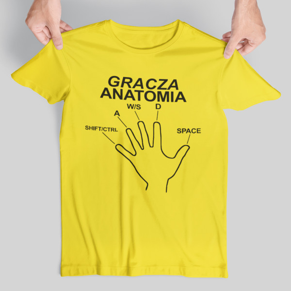 Koszulka "Anatomia gracza"