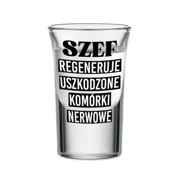 Szklanka "Dla Szefa", 30ml