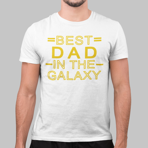 Koszulka "Best dad in the galaxy"