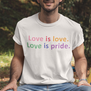 Koszulka „Love is pride”