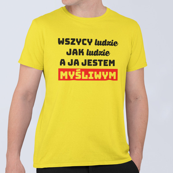 Koszulka „A ja jestem myśliwym”