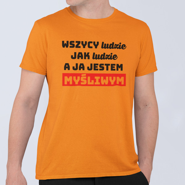 Koszulka „A ja jestem myśliwym”
