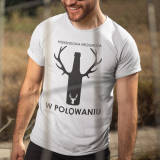Koszulka „Weekendowa prognoza w polowaniu”