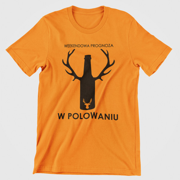 Koszulka „Weekendowa prognoza w polowaniu”