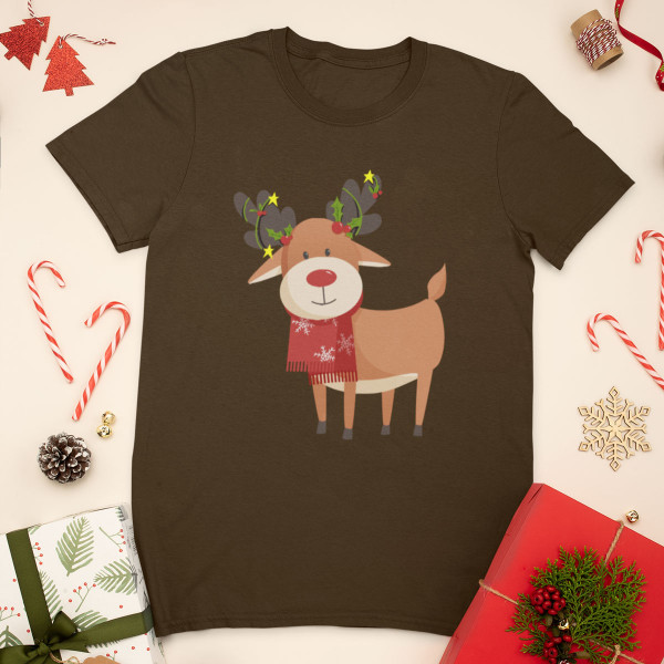 Koszulka „Świąteczne łosie”