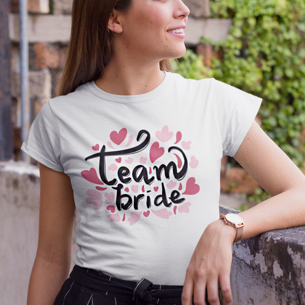 Koszulka damska "Team bride" 