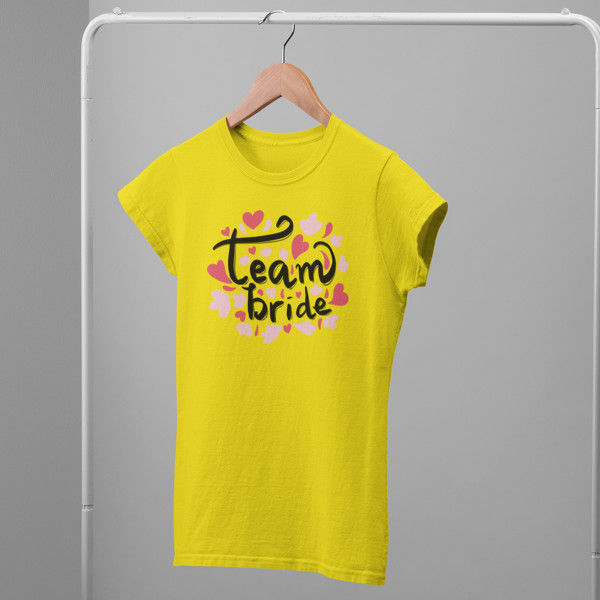 Koszulka damska "Team bride" 