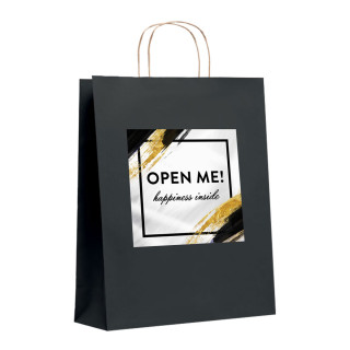 Papierowa torebka na prezent „Otwórz mnie”