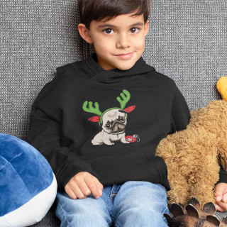 Bluza dla dzieci „Christmas pug”