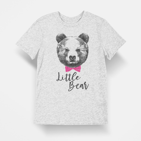 Koszulka dziecięca dla dziewczyn "Little bear"