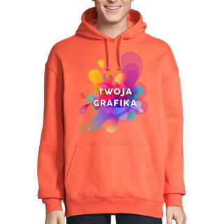 Bluza "Condor" z Twoim wzorem (z kapturem)