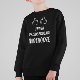 Bluza dla dziecka "Idę do przedszkola" (bez kaptura)