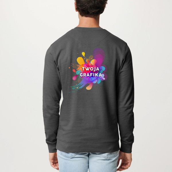 Bluza IQONIQ Zion z własnym nadrukiem (bez kaptura)