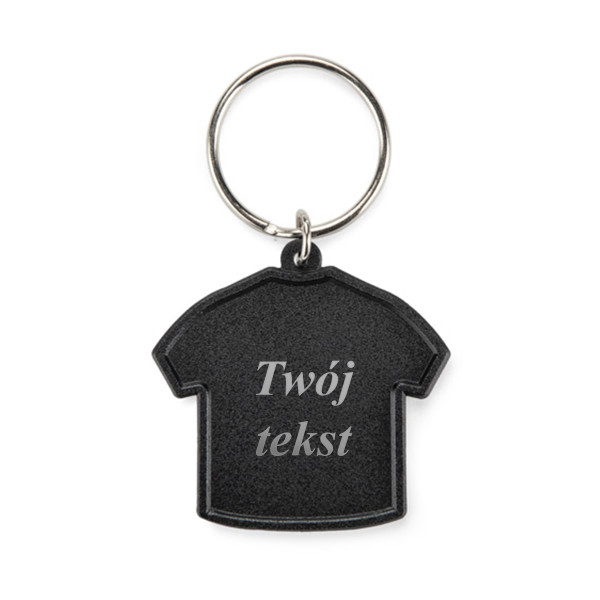 Breloczek "T-shirt" (z opcjonalnym grawerunkiem za dodatkową opłatą)