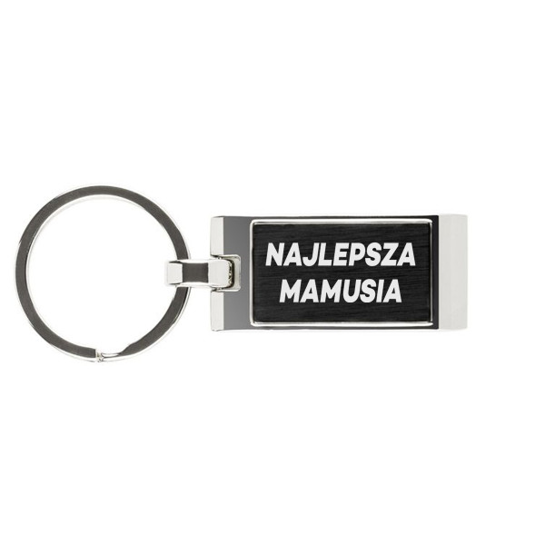 Brelok z grawerem "Najlepsza mamusia" Brelok z grawerem "Najlepsza mamusia"