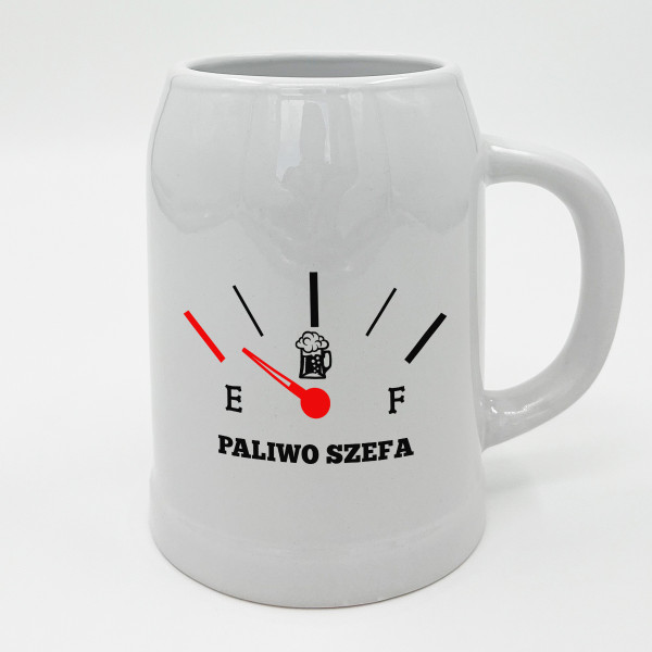 Ceramiczny kubek "Paliwo Szefa" Ceramiczny kubek "Paliwo Szefa"