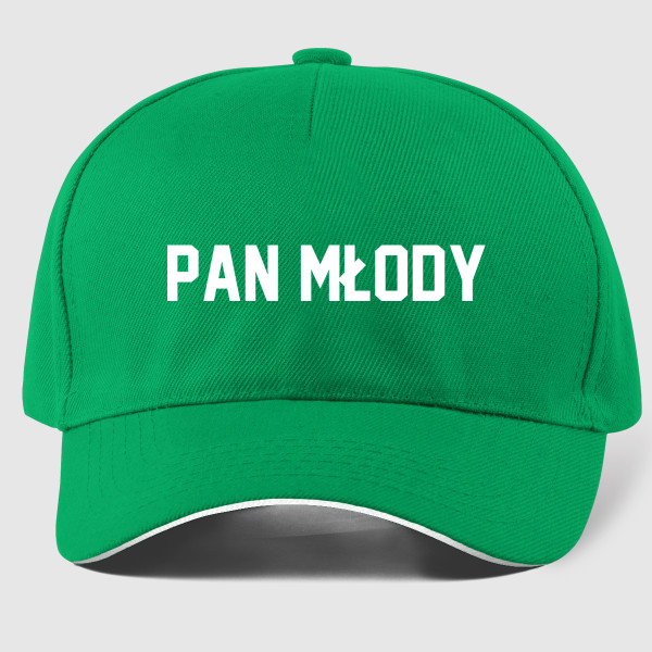 Czapka z daszkiem "Czapka Pana Młodego"