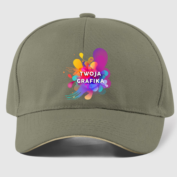 Bawełniana czapka z twoim własnym projektem