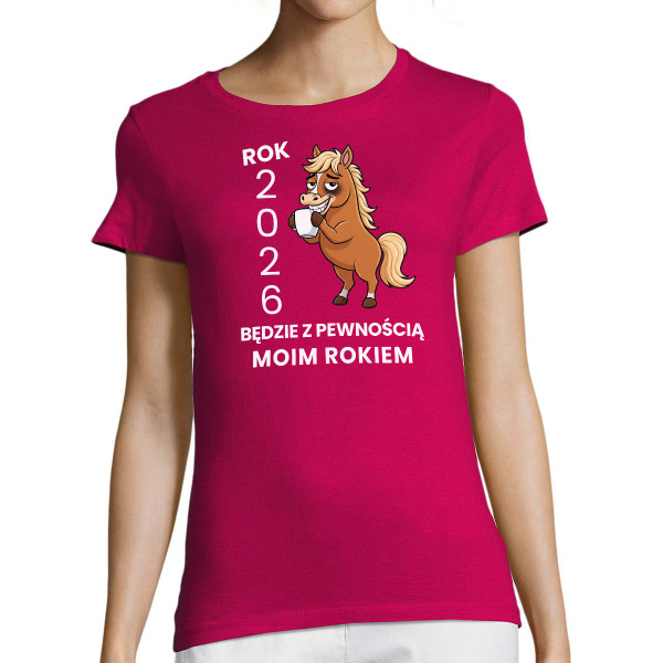 Damska koszulka "2026 Mój rok"