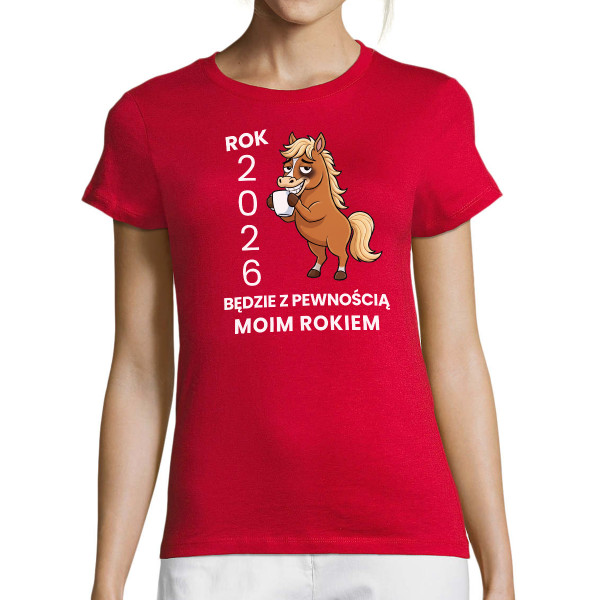 Damska koszulka "2026 Mój rok"