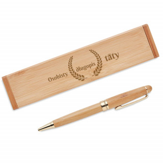 Długopis bambusowy “Osobisty długopis taty"