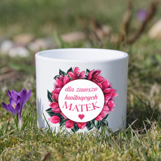 Doniczka ceramiczna "Dla Mamy"