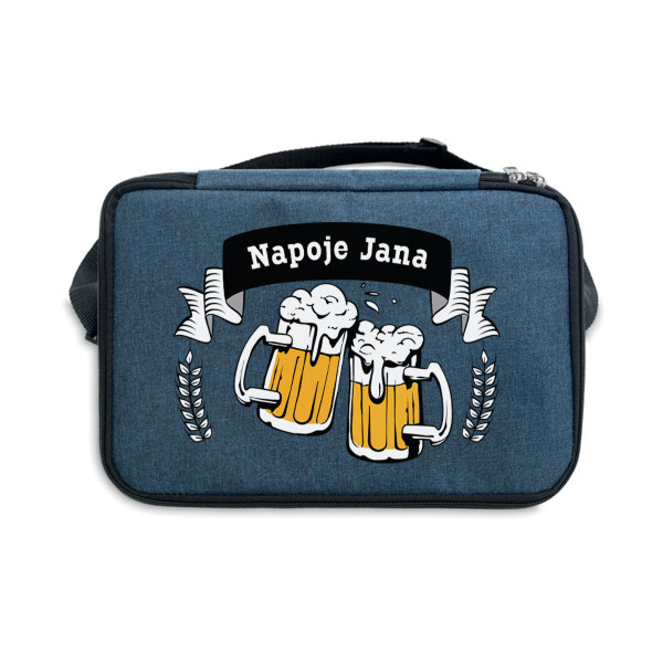 Dwukomorowy kosz chłodzący "Napoje Jana"