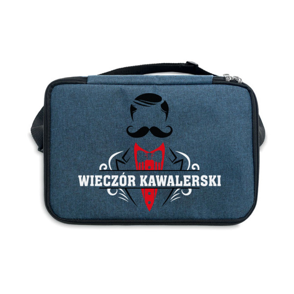 Dwukomorowy kosz chłodzący "Wieczór kawalerski"